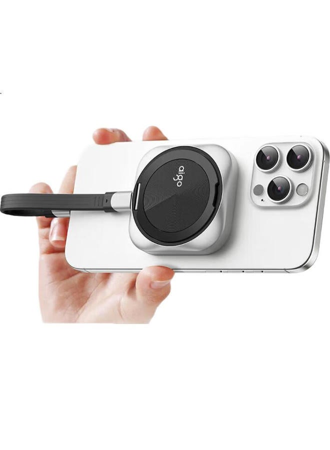 Aigo 1Tb Magnetic Phone Stand Portable Solid State Drive (Pssd) P5 Usb3.2 With Reading Speed Up To 2000Mb/S, Compatible With Phones, Tablets, And Laptops - Image 3