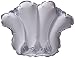 Aquasentials Inflatable Bath Pillow - Terry Cloth (White) - Image 3