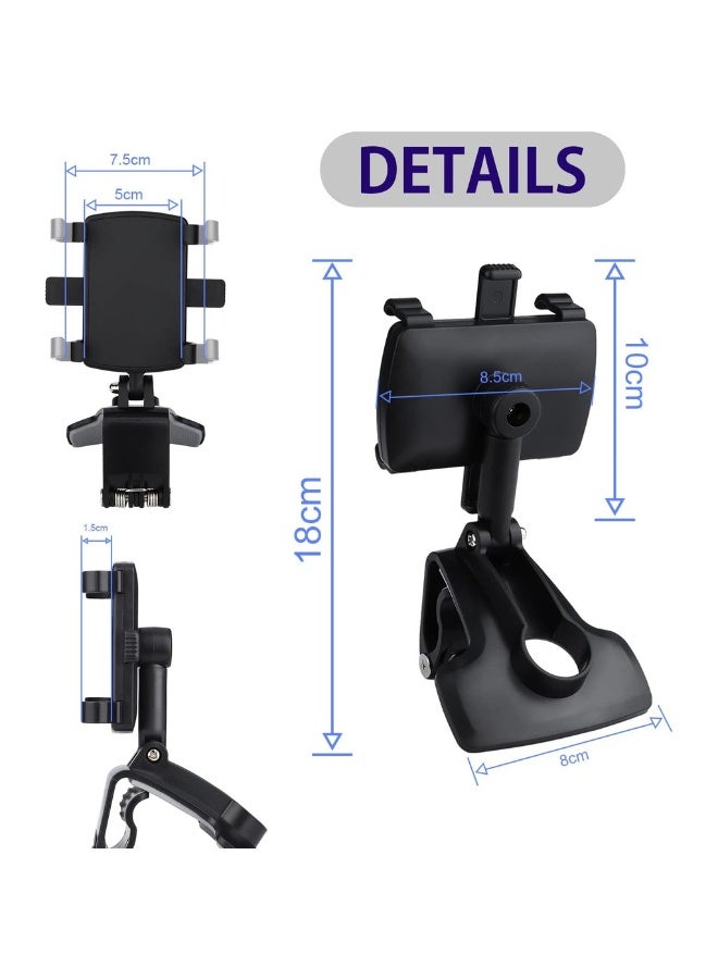 Non-Slip Car Phone Clip Holder Dashboard Cellphone Mount HUD Mobile Phone Holder For Car Compatible For IPhone 13 12 11 Pro Max XS XR SE X 8 7 6 Plus 6S Samsung Galaxy S20 S10 S9 S - Image 4