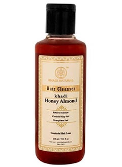 Khadi Natural Honey And Almond Hair Cleanser (Shampoo) 210Ml  - Image 1