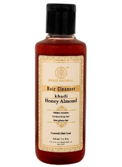 Khadi Natural Honey And Almond Hair Cleanser (Shampoo) 210Ml  - Image 2