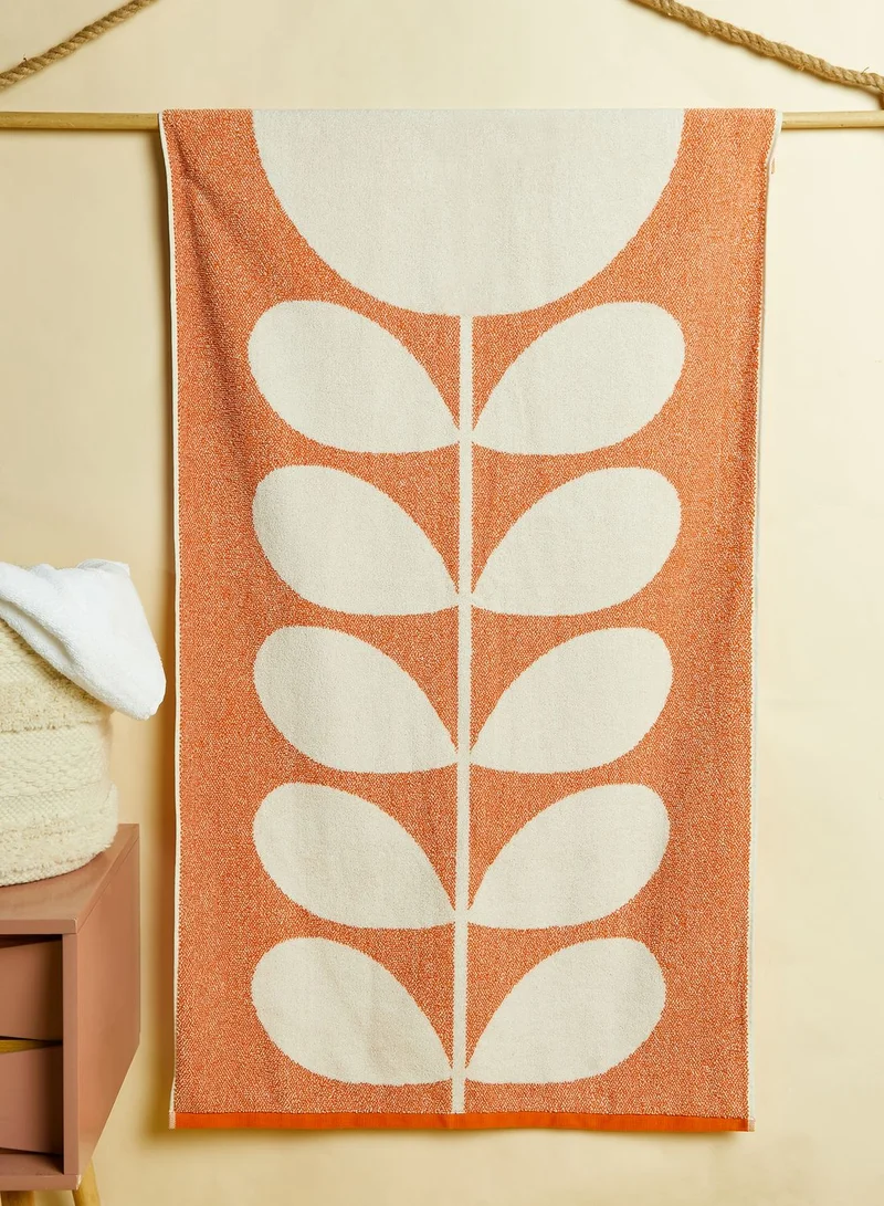 orla kiely Sunset Sunflower Bath Towel 70 X 125Cm