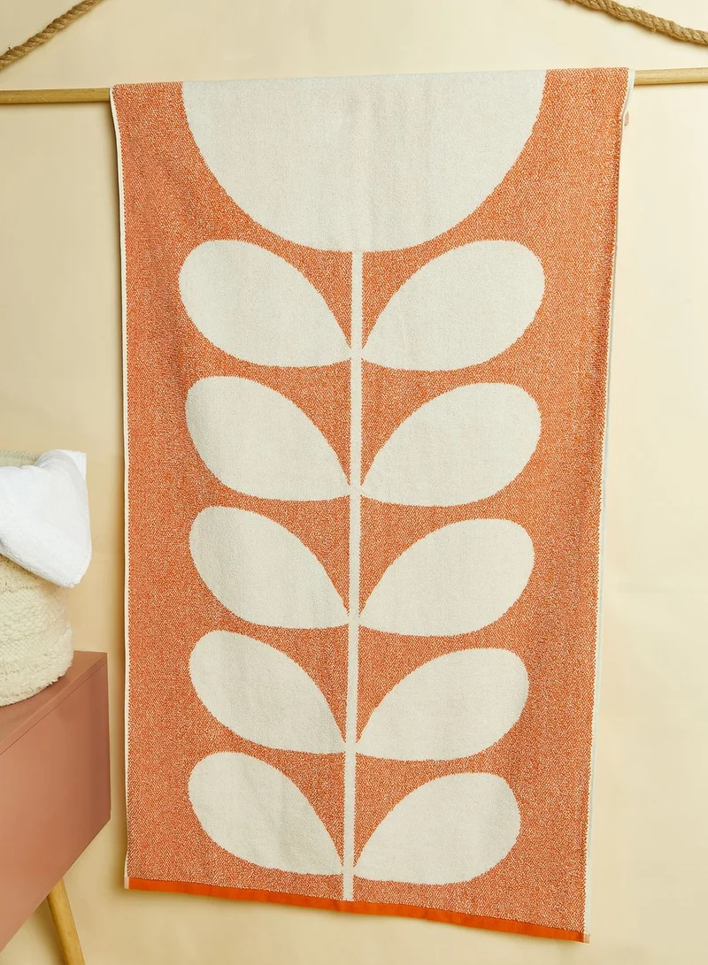 orla kiely Sunset Sunflower Bath Towel 70 X 125Cm