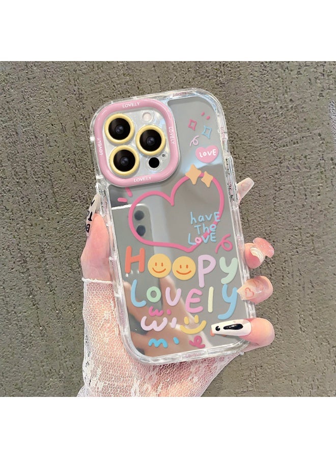 NIBEMINENT Line Heart Protective TPU Case Cover For iPhone 14 Pro Max - Image 1