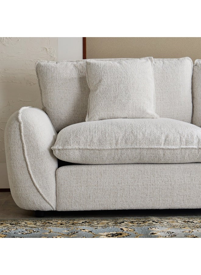 Home Box Clayton 4-Seater Fabric Sofa with 2 Cushions  - Image 5