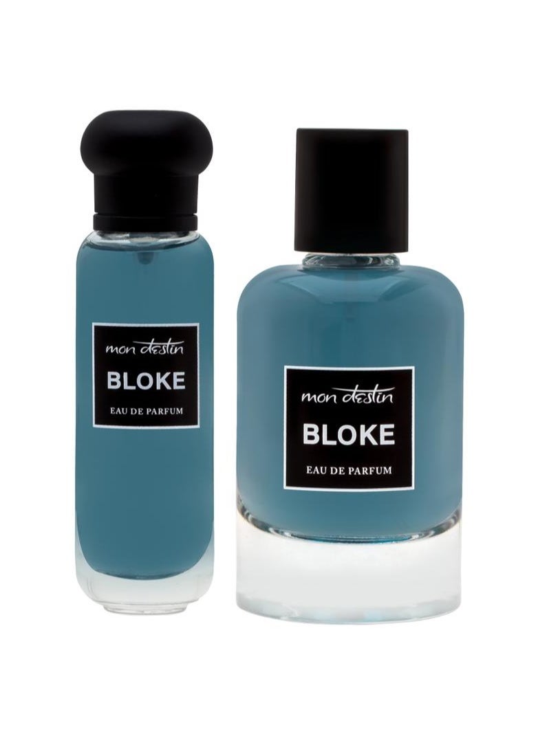 Mon Destin - Mon Destin Bloke Eau De Parfum EDP 100ML + 30ML Perfume Gift S-et For Women and Men Inspired by Mont Blanc Legend Intense - Image 1