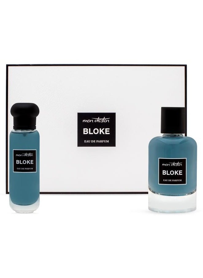 Mon Destin - Mon Destin Bloke Eau De Parfum EDP 100ML + 30ML Perfume Gift S-et For Women and Men Inspired by Mont Blanc Legend Intense - Image 1