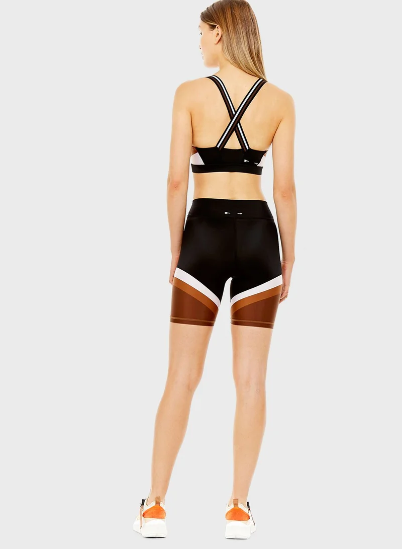 the upside Color Block Lottie Bra