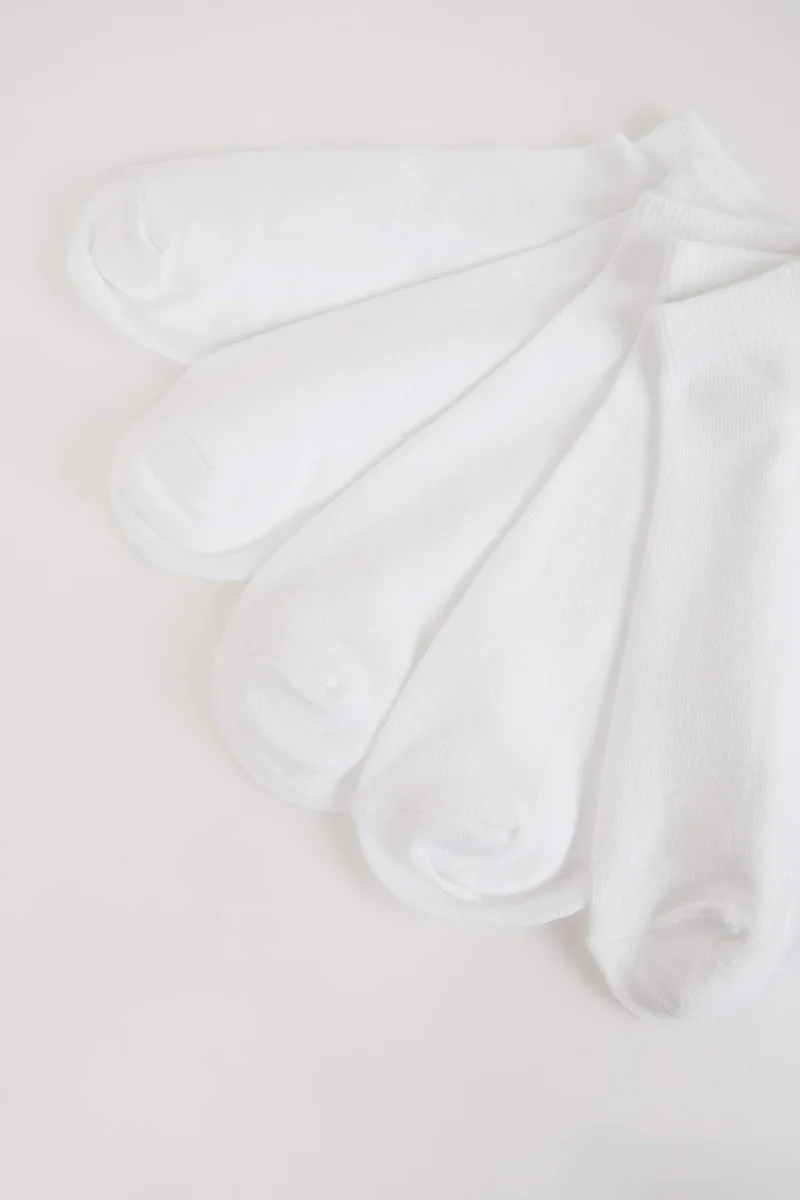 Defacto  Man 5 pack Cotton Booties Socks for Men | Best Price UAE