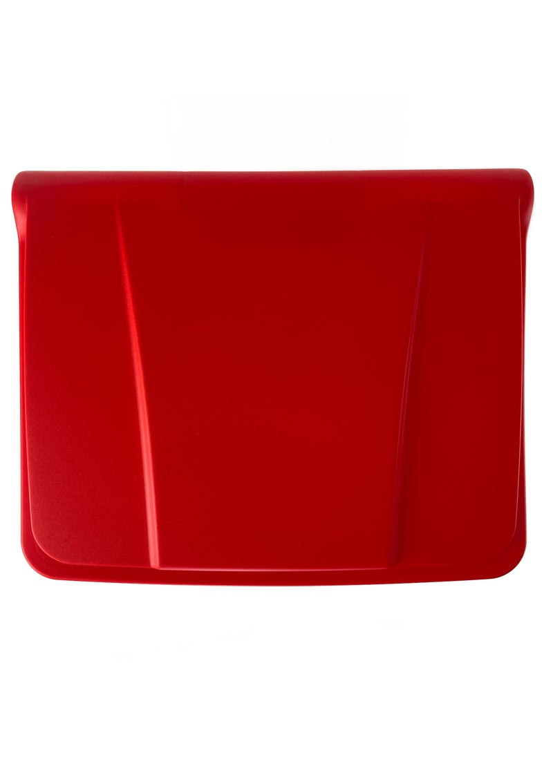 Generic - Step Trash Bin | Plastic Matte Finish | Functional Waste & Garbage Waste Bin | Suitable For Homes, Villas, Large Areas & Communal Spaces | Red | 87 Liters - Image 1