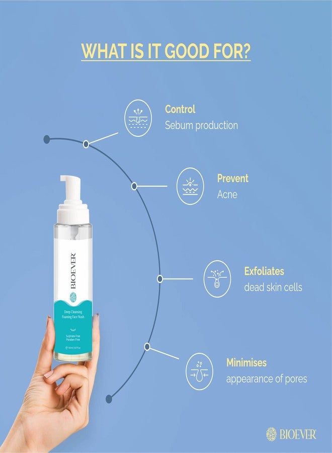 Bioever Foaming Face Wash 150ML And Conditioner 250ML - Combo | Tan Removal & Brightening Skin |For Men & Women | Hair Care Solution | Apple Cider Vinegar & Salicylic Acid 1% Blend - Image 5