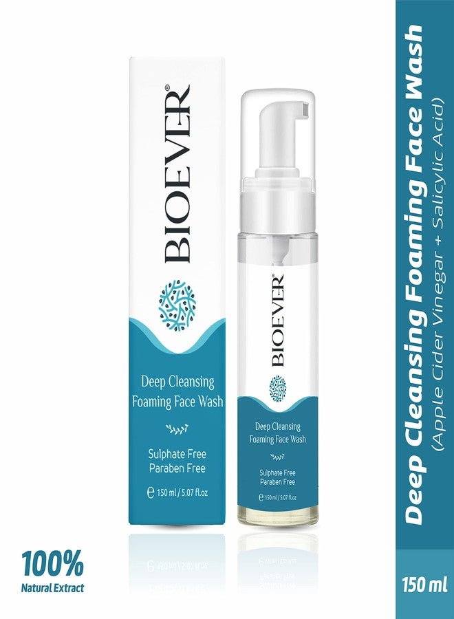 Bioever Foaming Face Wash 150ML And Conditioner 250ML - Combo | Tan Removal & Brightening Skin |For Men & Women | Hair Care Solution | Apple Cider Vinegar & Salicylic Acid 1% Blend - Image 2