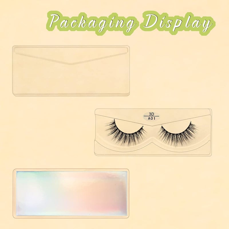 FARRED Wholesale Faux Mink Lashes Bulk 50 Boxes 10 Styles Eyelashes Volume Lashes 10 Portable Individual Boxes 10-20mm Mixed Natural Look Lash 3D False Eyelashes - Image 5