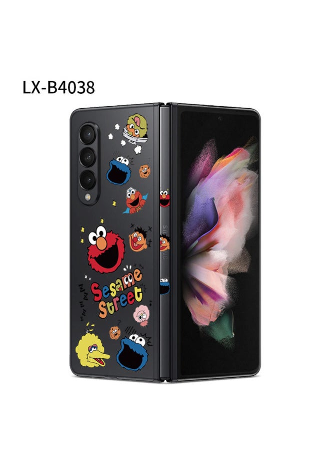 Generic For Samsung Fold3/4 All-inclusive Transparent Sticker Back Sticker W22 Sticker Personalized Color Sticker Folding Screen Fold2 Transparent-Color:LX-B4038-Dimensions:For Samsung Fold4 (color Through 3m)  - Image 1