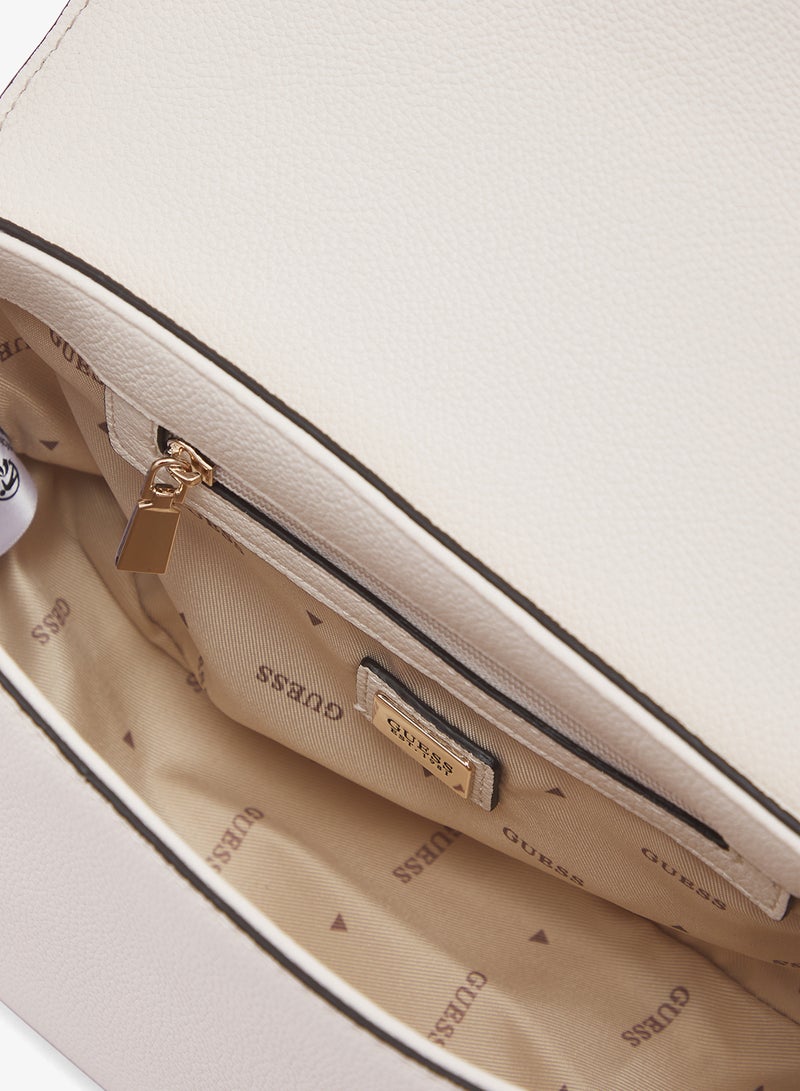 GUESS Danya Flap Over Shoulder Bag - Image 4
