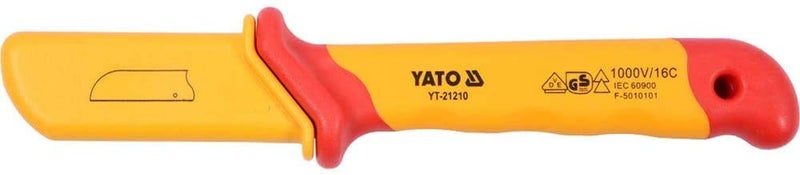 Yato Yato YT21210 Injection Insulated Cable KnifeStraight Power Toolshand ToolsIndustrial Tools Multicolor  - Image 2