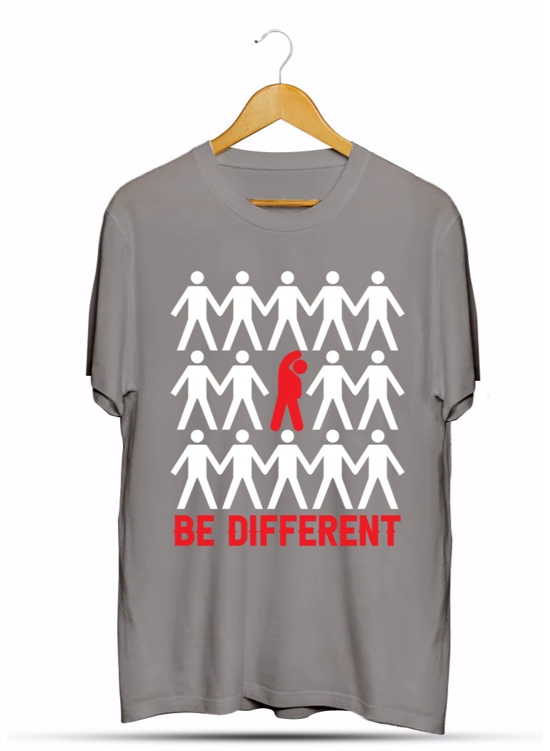 SHOP NEW ARRIVALS Be Different T-Shirt – Inspirational Quote Graphic Tee | Motivational Gift for Creatives, Free Thinkers & Trailblazers - Image 1