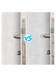 RATSAW Door Handle Stopper 10 Pack Wall Protector Clear Rubber Door Stopper PVC Door Handle Guard Door Handle Bumper for Cabinet Furniture Home Office  - Image 5