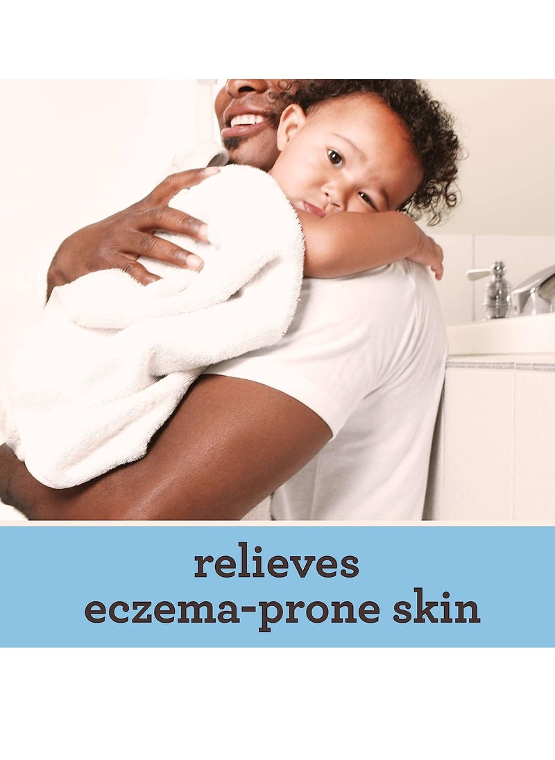 Aveeno Baby Aveeno Baby Eczema Therapy Nighttime Moisturizing Body Balm, Nourishing Skin Protectant Soothes & Relieves Dry, Itchy Skin from Eczema, Hypoallergenic, Fragrance- & Steroid-Free, 11 oz  - Image 2