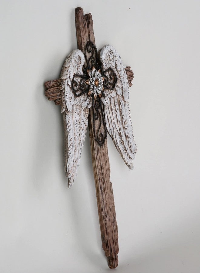 BC BUILDCLASSIC 12" H Angel Wing Inspirational Wall Cross - Image 4