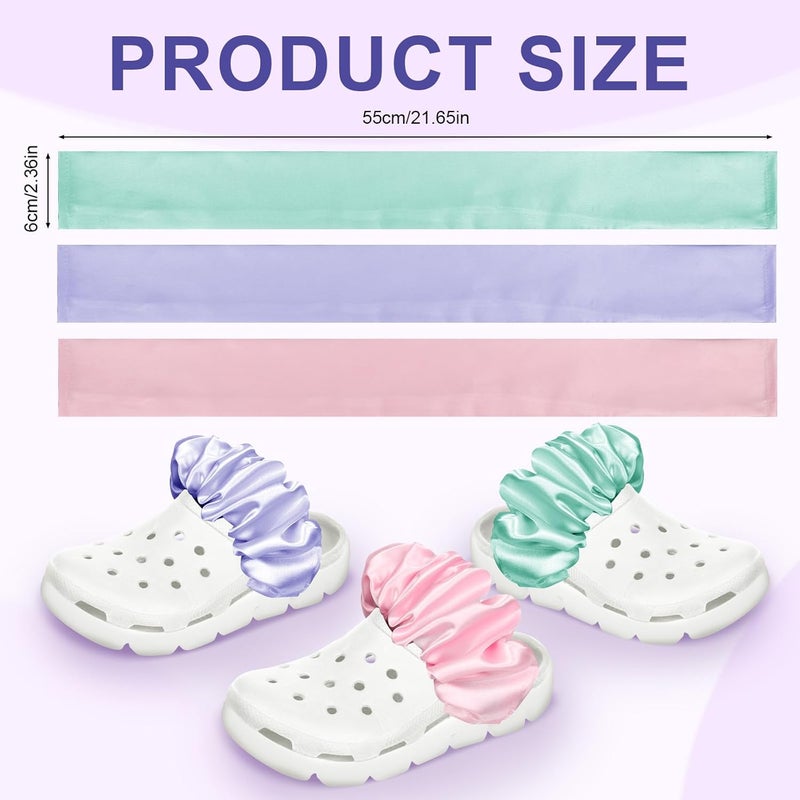 6pcs DIY Shoe Charms - Cute Decorations for Crocs, Summer Beach Shoes - Accessories for Boys & Girls (Pink, Purple, Green) - Image 2