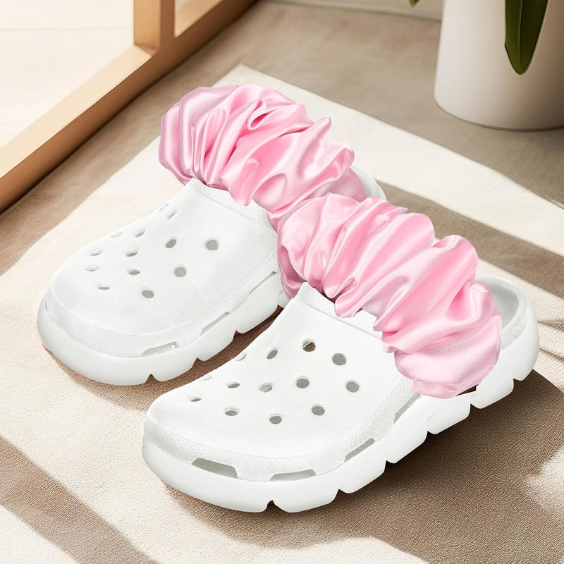 6pcs DIY Shoe Charms - Cute Decorations for Crocs, Summer Beach Shoes - Accessories for Boys & Girls (Pink, Purple, Green) - Image 4