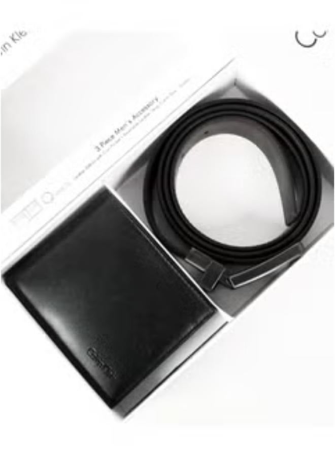 CALVIN KLEIN JEANS PLUS Calvin Klein Wallet-Belt Set For Men  - Image 1