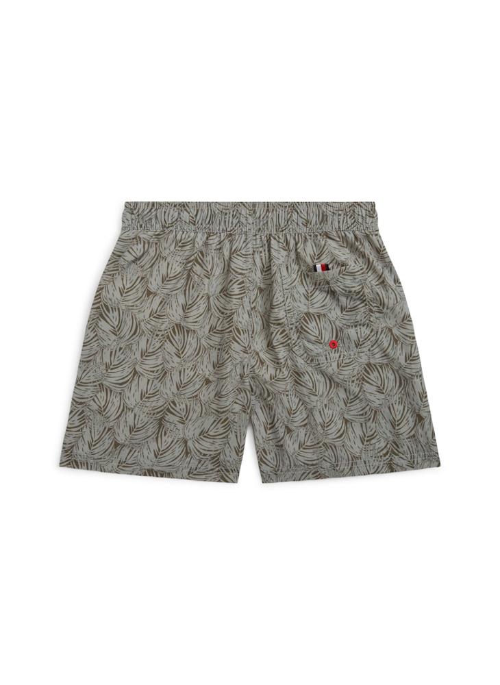 TOMMY HILFIGER Original Print Mid Length Swim Shorts - Image 2