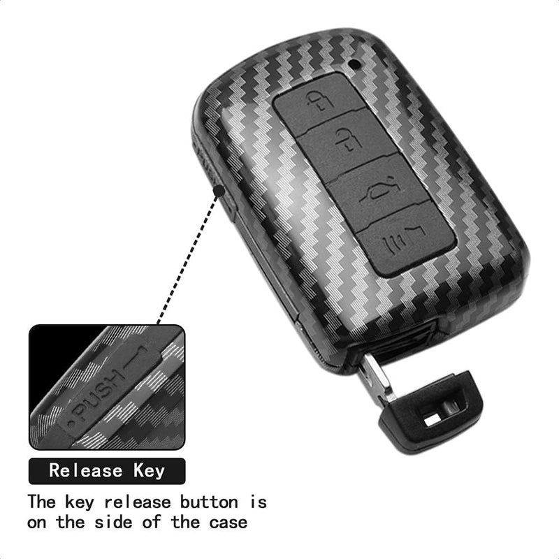 TANGSEN Carbon Fiber Key Fob Case for Toyota - Image 5