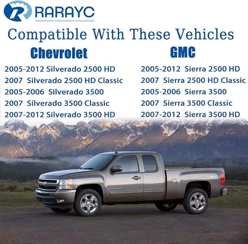 RARAYC مجموعة فلتر الوقود RARAYC لمحرك Duramax 6.6L V8 لشيفروليه سيلفرادو / جي إم سي سييرا 2500HD 2005-2013 - Image 2