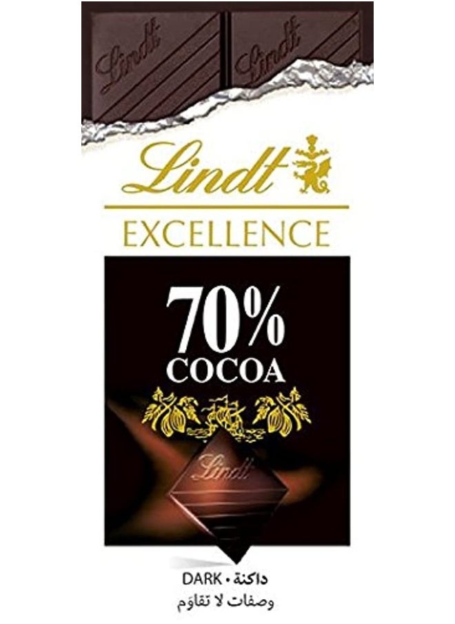 Lindt Excellence 70% Cocoa وصفات لا تقاوم 