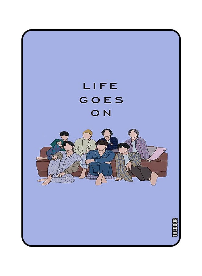 Theodor Protective Flip Case Cover For REALME PAD 10.4 Life goes on - Image 1