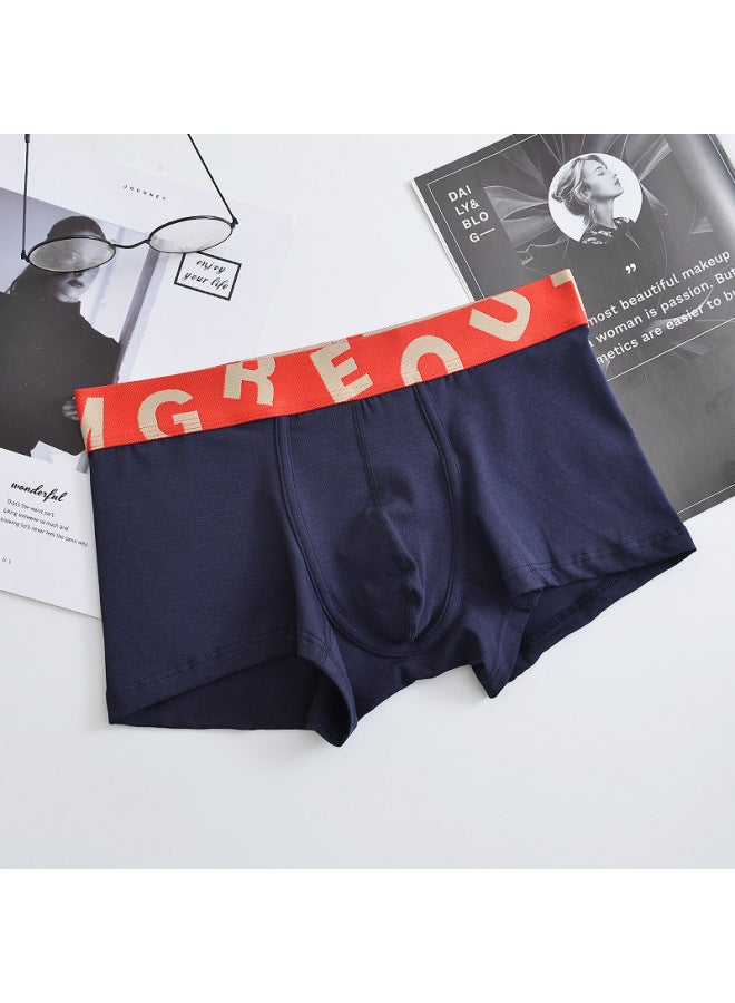 Graphene Personalized Men's Underwear Pure Cotton Boxers Youth Sports Casual Boxer Shorts Head Boys Trendy Shorts