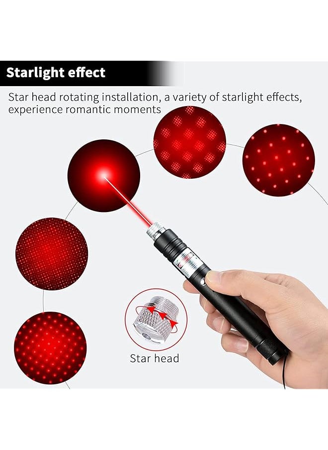 Long Range High Power Tactical Red Dot Light Presentation Laser Pointer For Indoor Teaching Office Meeting Usb Recharge Outdoor Interactive Cat Laser Toy Star Cap Adjustable Focus For Night Hiking - pzsku/Z2173675E2F38C00CCB11Z/45/_/1740917214/ee3f43ce-424d-4e5a-bdab-812921b36f11