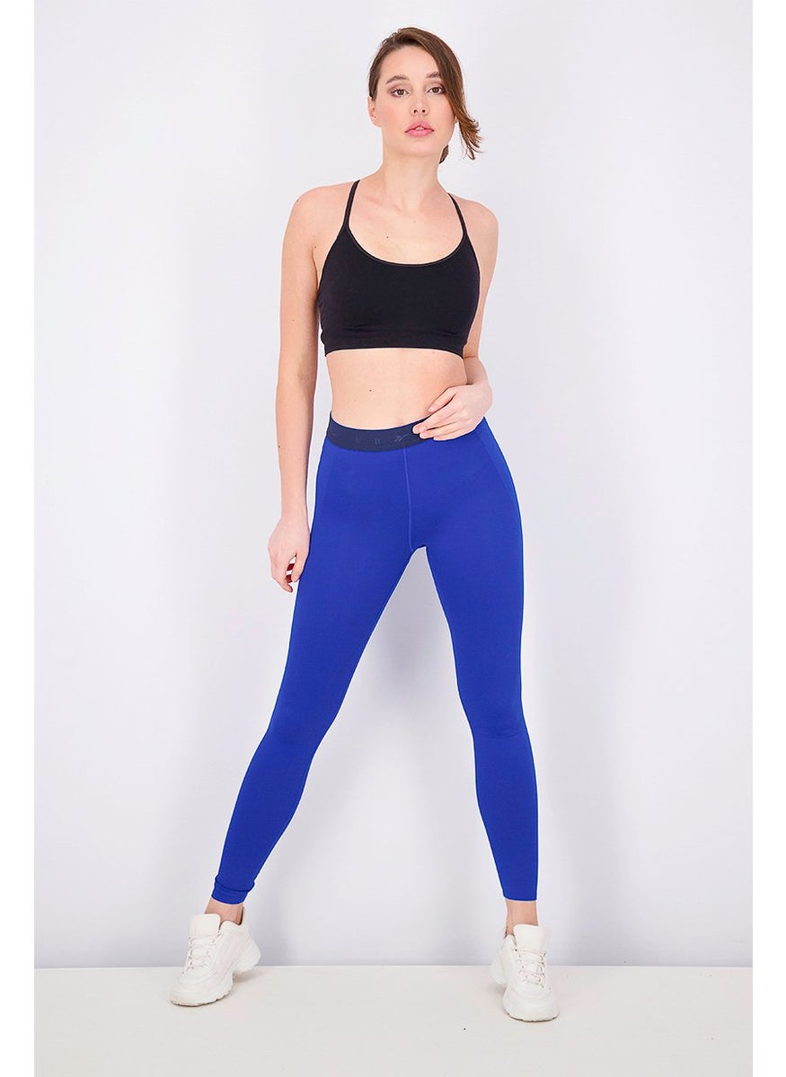 Reebok Women VB Performance Tight, Cobalt Royal  - Image 3