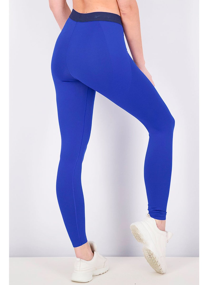 Reebok Women VB Performance Tight, Cobalt Royal  - Image 2