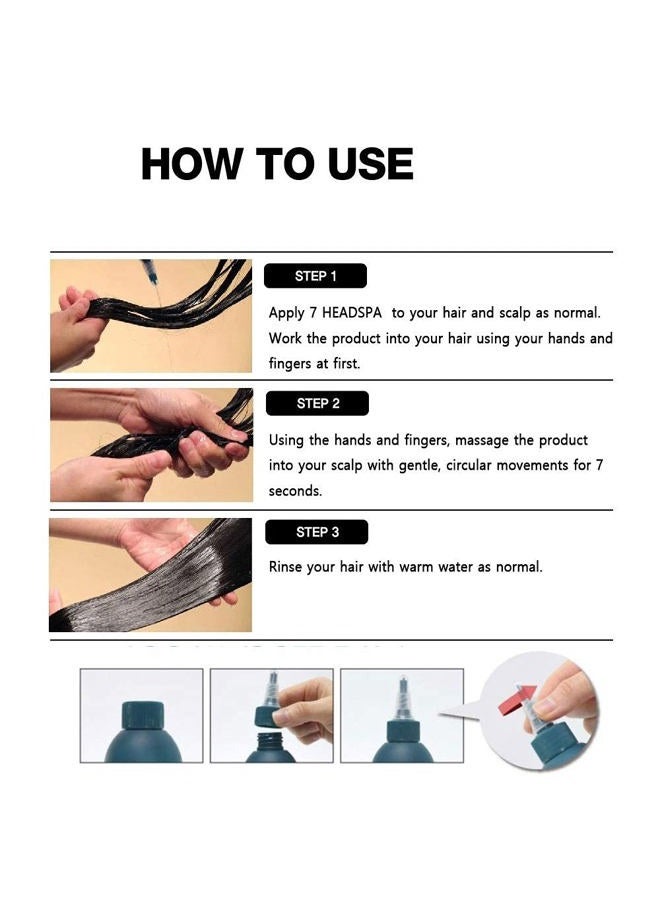 Head Spa 7 HeadSpa7- Anti Hair Loss Treatment, 6.76 Fl Oz (200ml) - Hair Growth Conditioner for Thickening and Volumizing, Natural Regrowth Mask, Deep Scalp Treatment for Damaged Hair - Image 2