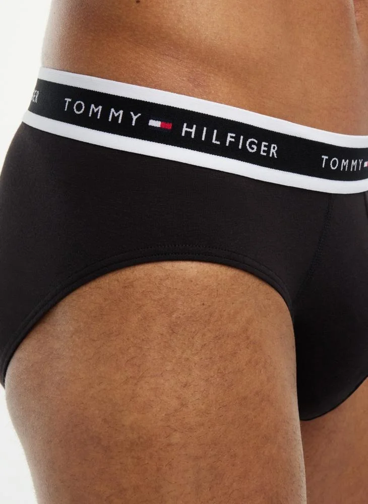 Tommy Hilfiger  3-Pack Signature Repeat Logo Waistband Briefs for Men | Best Price UAE