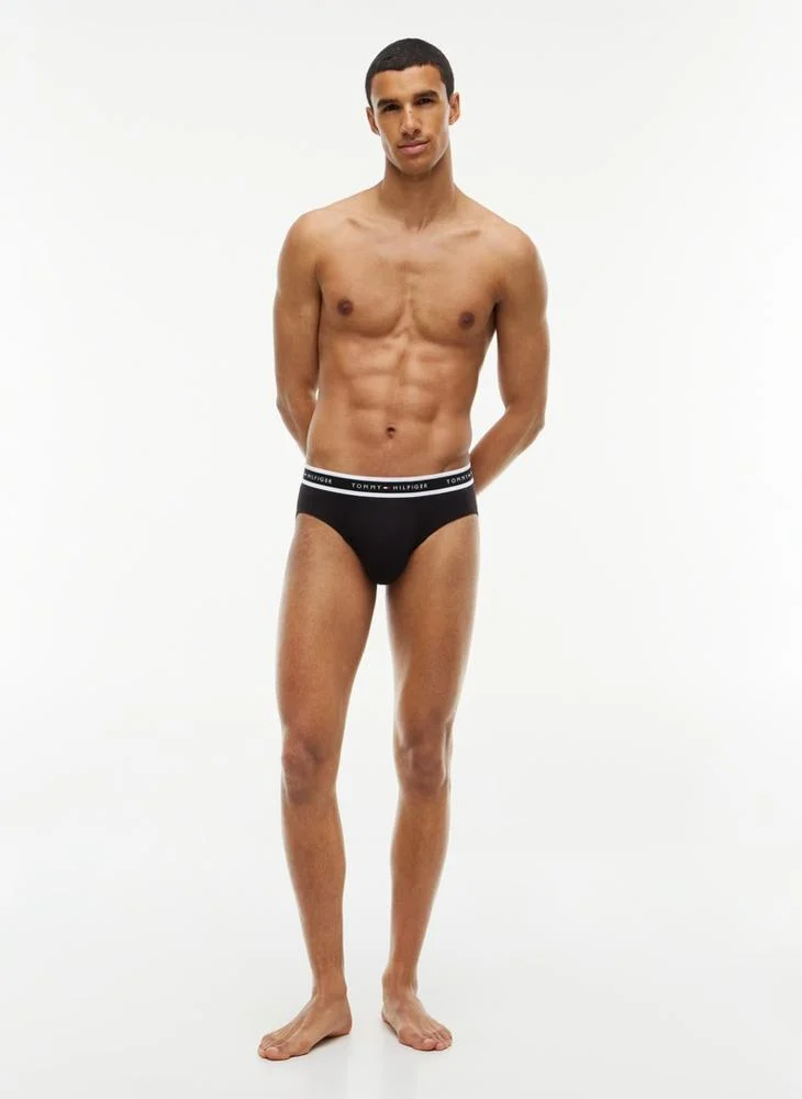 Tommy Hilfiger  3-Pack Signature Repeat Logo Waistband Briefs for Men | Best Price UAE