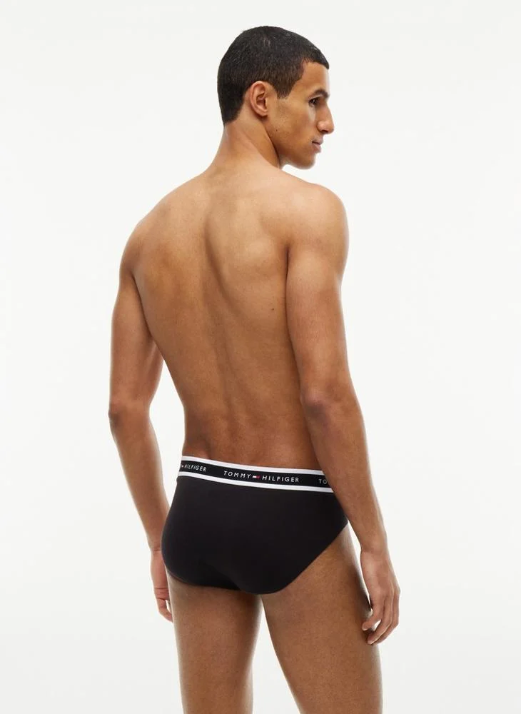 Tommy Hilfiger  3-Pack Signature Repeat Logo Waistband Briefs for Men | Best Price UAE