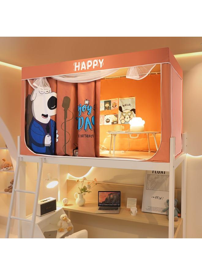 Bluejw Full Shading Bed Curtain For Mosquito Net In College Dormitory - Image 1