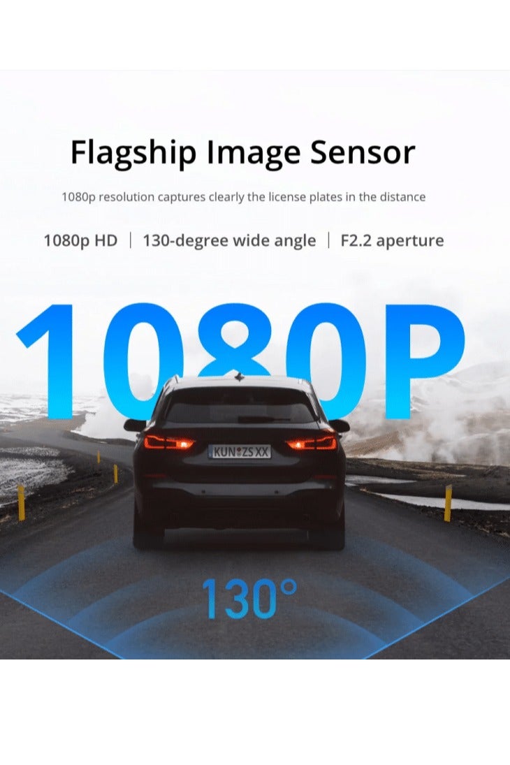 Botslab HK30 Dash Cam – 2K Full HD Smart Car Camera with AI Motion Detection, 170° Wide Angle, Night Vision, G-Sensor & Parking Monitoring - Image 4