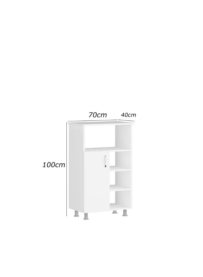 فرنتشر ستور وحدة تخزين للمطبخ - ارتفاع 100 سم - عرض 70 سم - عمق 40 سم ، من فرنتشر ستور. - Image 4