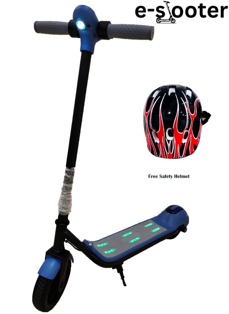 Winner Sky - Kids Electric Scooter T1 with 24V Foldable Scooter, Headlight, Body Lights, Light up non-slip Deck Bluetooth Connectivity with free Helmet, Digital Speed - Image 1