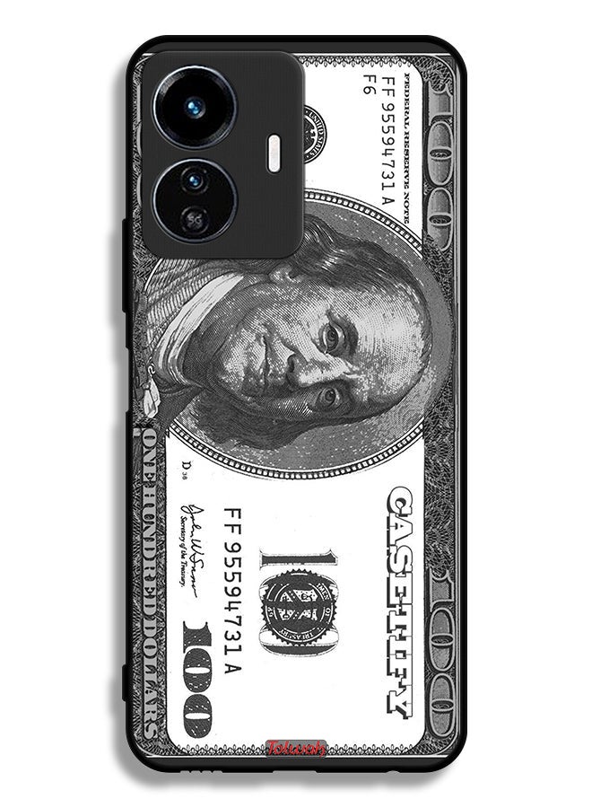 Tolwak Vivo Y77e 5G Protective Case Cover Dollar Pattern - Image 2