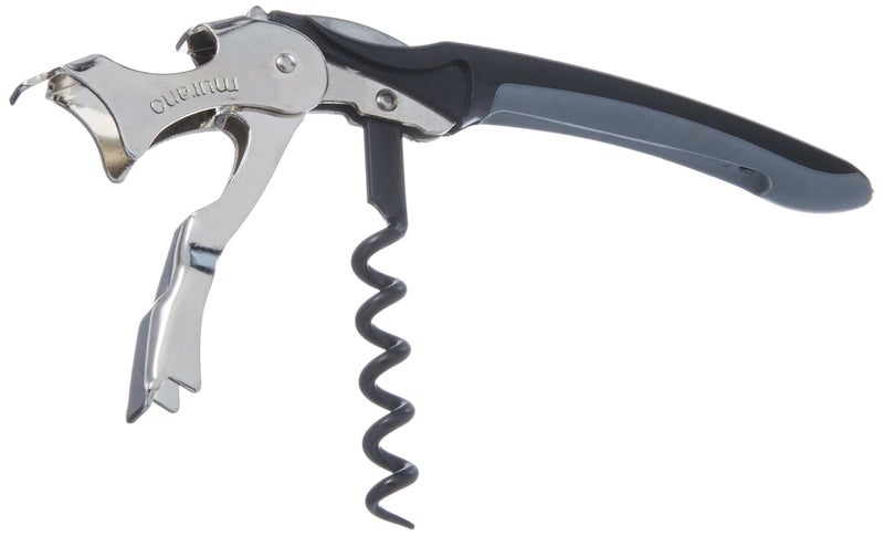 Franmara 3165-BU Soft-Touch Murano Two-Step Waiter Corkscrew with Nonstick Spiral - Image 2