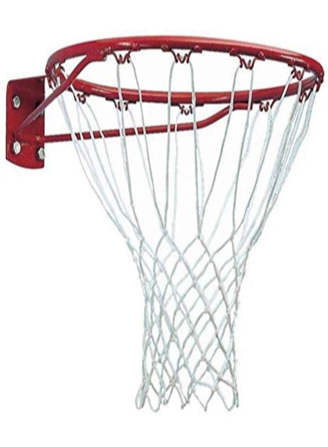 Elk Power RING-11329cm Nylon Pair Diameter 29 Cm Basketball Ring with Net & Screw/Bolts Ring Size 5 - Image 1