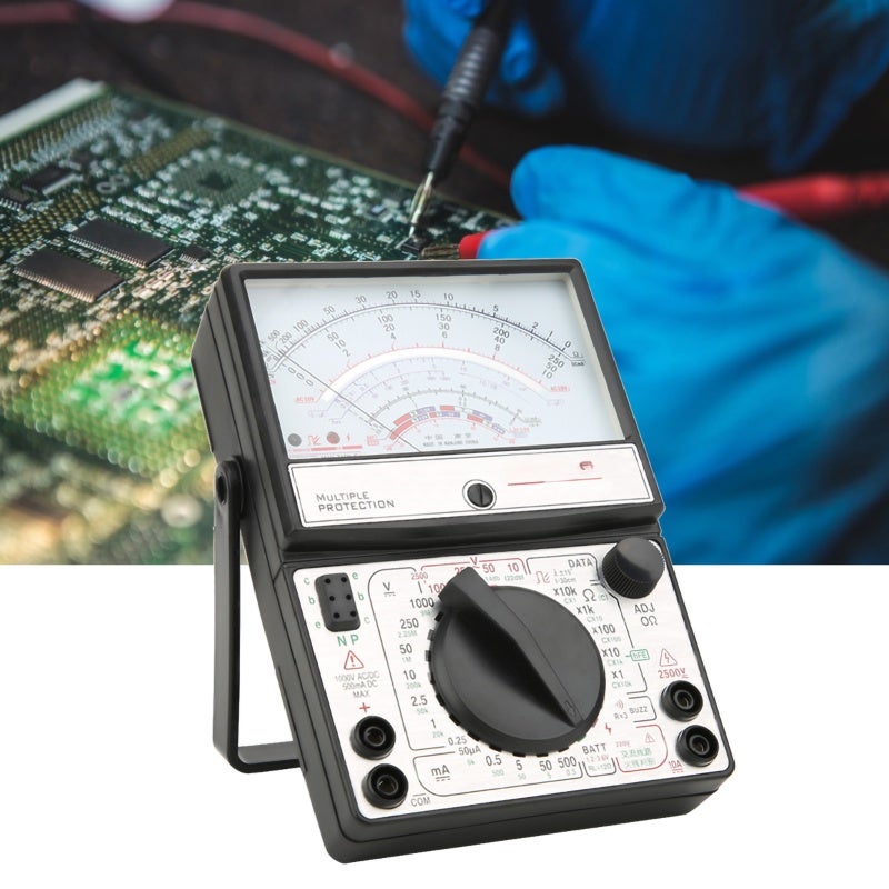 Multifunctional Multimeter 6-in-1 Testing Functions - Overvoltage Overcurrent Protection Anti-interference Design Large Digital Screen for Laboratory Factory Household Radio Enthusiasts - Image 4