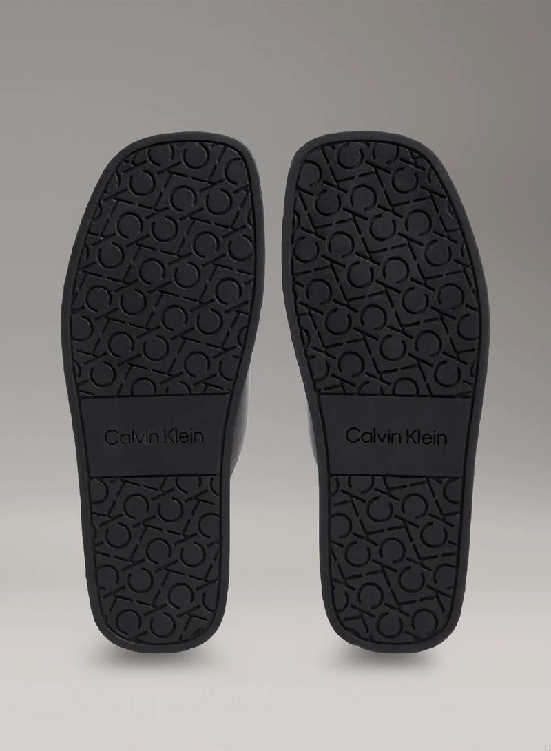CALVIN KLEIN Leather Sandals - Image 4