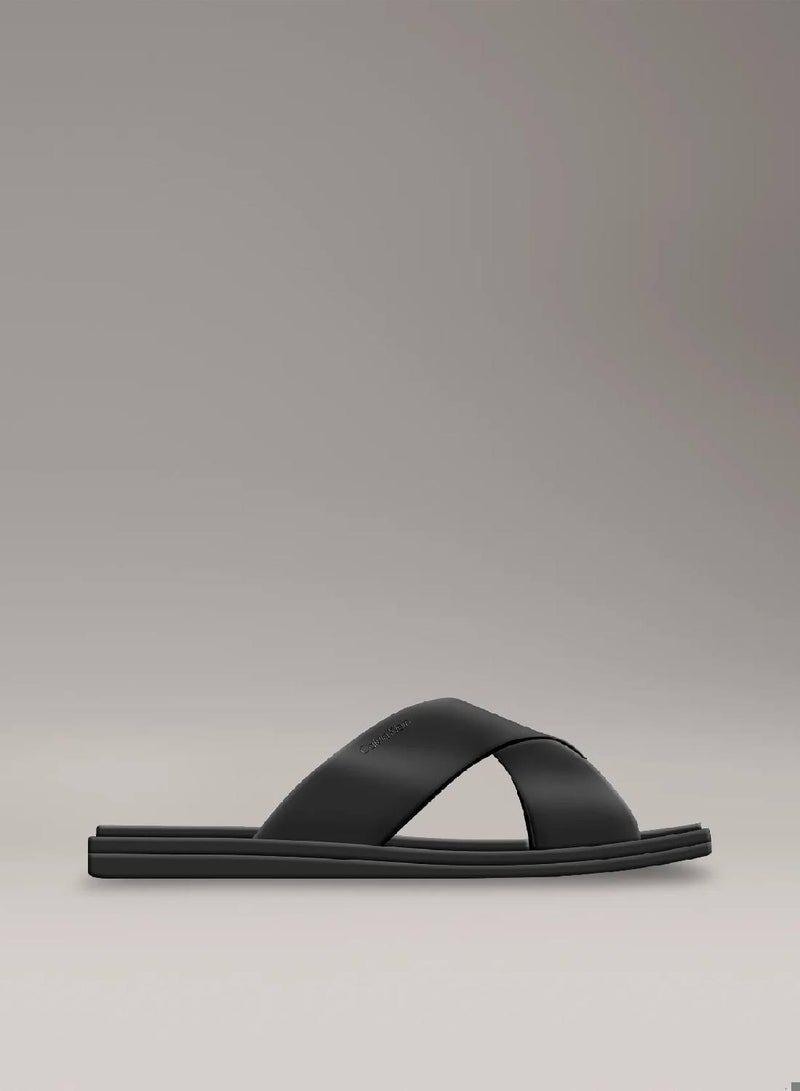 CALVIN KLEIN Leather Sandals - Image 1